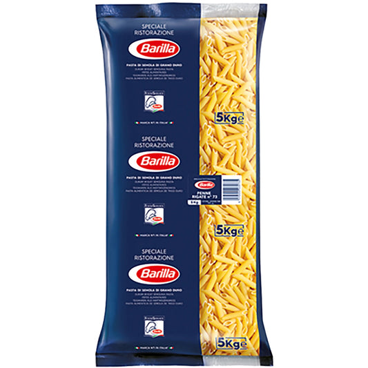 Paste Penne rigate, Barilla, 5 kg