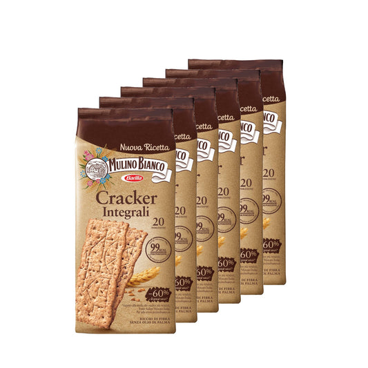 Pachet maxi: 6 x Biscuiti cereale integrale Mulino Bianco, 500g