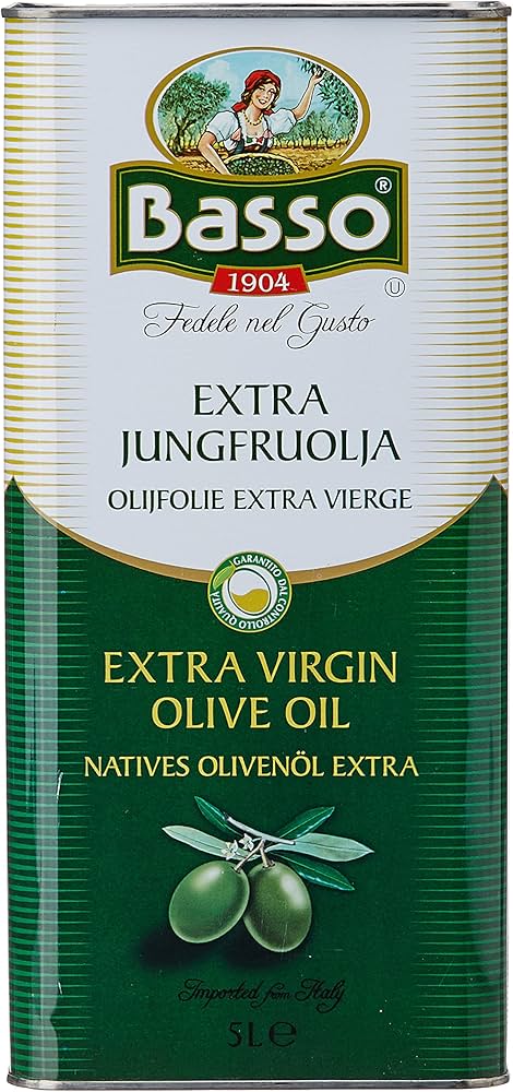 Ulei de masline extravirgin, Basso, 5l