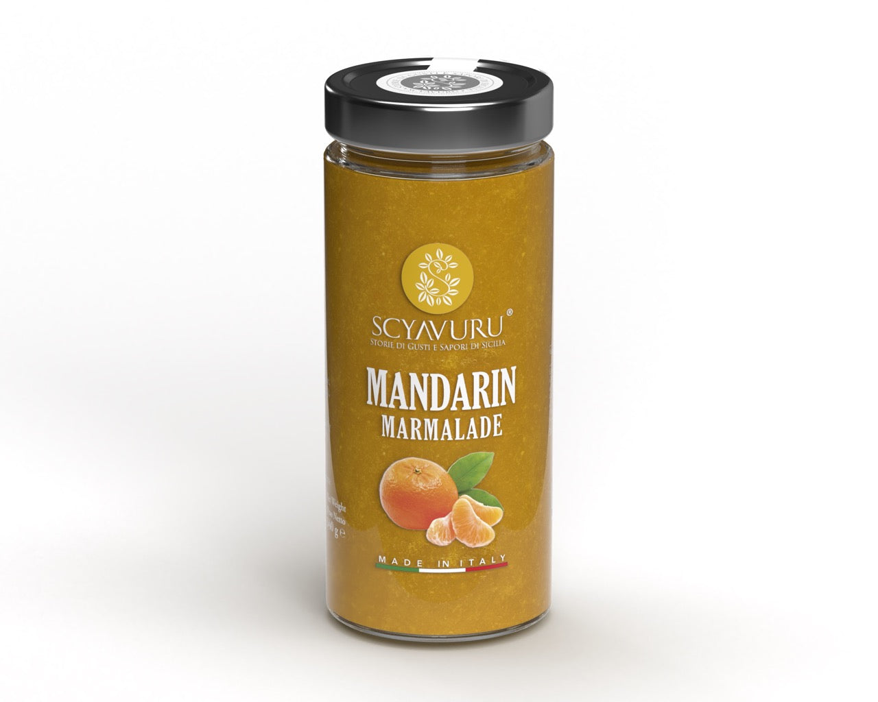 Marmeladă de Mandarine Scyavuru – 340g, Aromă Autentică din Italia