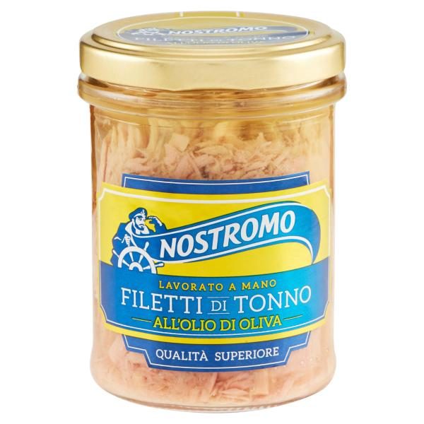 Nostromo filetti tonno all'olio di olivia 180 GR