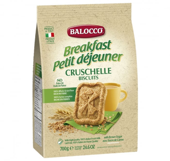 Biscuiti integrali Balocco Cruschelle, 700 g