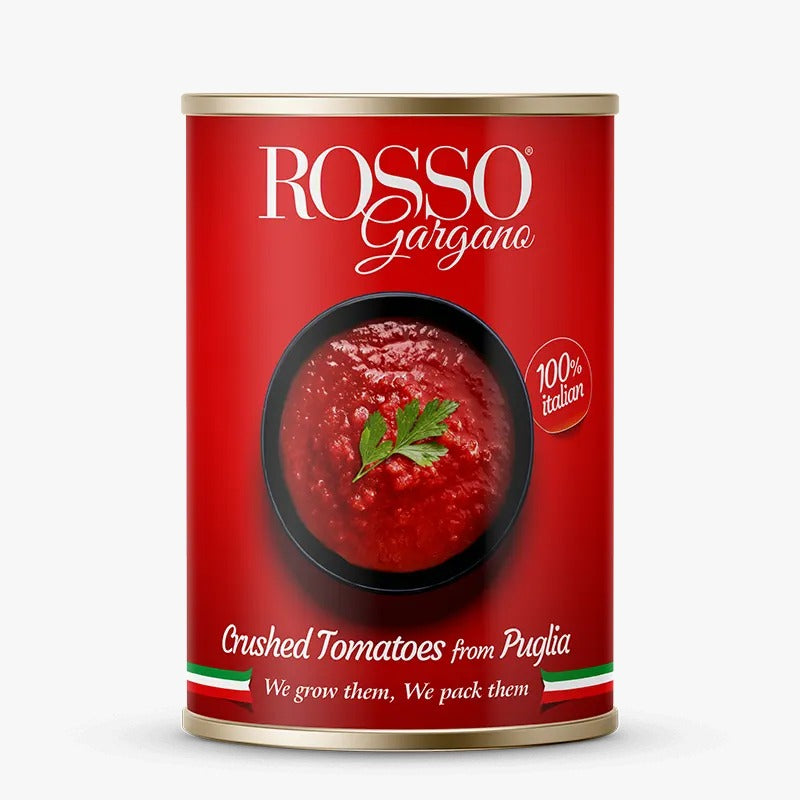 Pulpa de rosii zdrobite Rosso Gargano, 4.05 Kg