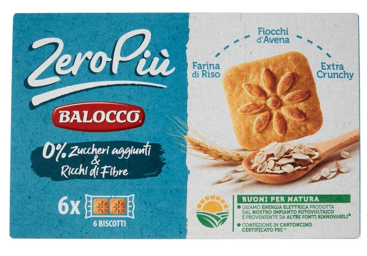 Biscuiti Fara Zahar Balocco, 230 g