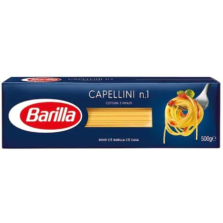 Paste lungi capellini n1 Barilla, 500g