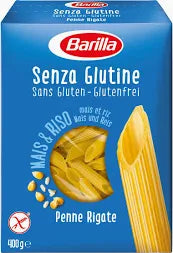 Paste  fara gluten penne rigate Barilla, 400g