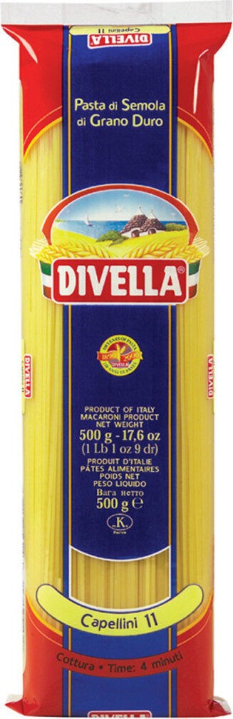 Paste Capellini 11 Divella 500 gr